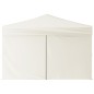 vidaXL Partyzelt Faltbar mit Seitenwänden Creme 3x3 m vidaXL Partyzelt Faltbar mit Seitenwänden Creme 3x3 m