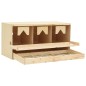 vidaXL 3er Legenest 72x33x38 cm Massivholz Kiefer vidaXL 3er Legenest 72x33x38 cm Massivholz Kiefer