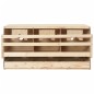 vidaXL 3er Legenest 72x33x38 cm Massivholz Kiefer vidaXL 3er Legenest 72x33x38 cm Massivholz Kiefer