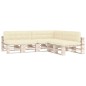 vidaXL Palettensofa-Auflagen 7 Stk. Creme vidaXL Palettensofa-Auflagen 7 Stk. Creme