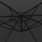 vidaXL Ampelschirm mit Alu-Mast 350 cm Schwarz vidaXL Ampelschirm mit Alu-Mast 350 cm Schwarz