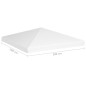 vidaXL Pavillondach 270 g/m² 3x3 m Weiß vidaXL Pavillondach 270 g/m² 3x3 m Weiß