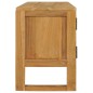 vidaXL TV-Schrank 120x32x45 cm Teak Massivholz vidaXL TV-Schrank 120x32x45 cm Teak Massivholz