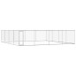 vidaXL Outdoor-Hundezwinger Verzinkter Stahl 760x760x185 cm vidaXL Outdoor-Hundezwinger Verzinkter Stahl 760x760x185 cm