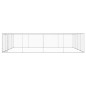 vidaXL Outdoor-Hundezwinger Verzinkter Stahl 760x760x185 cm vidaXL Outdoor-Hundezwinger Verzinkter Stahl 760x760x185 cm