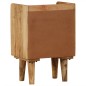 vidaXL Nachttisch Mangoholz Massiv 40 x 30 x 59,5 cm vidaXL Nachttisch Mangoholz Massiv 40 x 30 x 59,5 cm