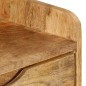 vidaXL Nachttisch Mangoholz Massiv 40 x 30 x 59,5 cm vidaXL Nachttisch Mangoholz Massiv 40 x 30 x 59,5 cm