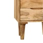 vidaXL Nachttisch Mangoholz Massiv 40 x 30 x 59,5 cm vidaXL Nachttisch Mangoholz Massiv 40 x 30 x 59,5 cm