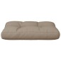 Palettenkissen Taupe 60x40x12 cm Stoff Palettenkissen Taupe 60x40x12 cm Stoff