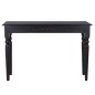 vidaXL Konsolentisch Hellschwarz 110x30x75 cm Massivholz Mahagoni vidaXL Konsolentisch Hellschwarz 110x30x75 cm Massivholz Mahagoni