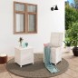 vidaXL Outdoor-Kissenbox Weiß 50x50x56 cm Massivholz Tanne vidaXL Outdoor-Kissenbox Weiß 50x50x56 cm Massivholz Tanne