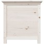 vidaXL Outdoor-Kissenbox Weiß 50x50x56 cm Massivholz Tanne vidaXL Outdoor-Kissenbox Weiß 50x50x56 cm Massivholz Tanne