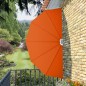vidaXL Faltbarer Terrassen-Seitenfächer Terracotta-Rot 160 cm vidaXL Faltbarer Terrassen-Seitenfächer Terracotta-Rot 160 cm