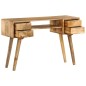 vidaXL Schreibtisch Massivholz Mango 115×47×76 cm vidaXL Schreibtisch Massivholz Mango 115×47×76 cm