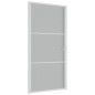 vidaXL Innentür 102,5x201,5 cm Weiß Mattglas und Aluminium vidaXL Innentür 102,5x201,5 cm Weiß Mattglas und Aluminium