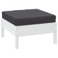 Palettenkissen Anthrazit 60x60x8 cm Oxford-Gewebe Palettenkissen Anthrazit 60x60x8 cm Oxford-Gewebe