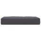 Palettenkissen Anthrazit 60x60x8 cm Oxford-Gewebe Palettenkissen Anthrazit 60x60x8 cm Oxford-Gewebe