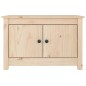 vidaXL Schuhschrank 70x38x45,5 cm Massivholz Kiefer vidaXL Schuhschrank 70x38x45,5 cm Massivholz Kiefer