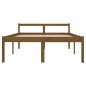 vidaXL Massivholzbett Honigbraun Kiefer 140x190 cm vidaXL Massivholzbett Honigbraun Kiefer 140x190 cm