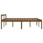 vidaXL Massivholzbett Honigbraun Kiefer 140x190 cm vidaXL Massivholzbett Honigbraun Kiefer 140x190 cm
