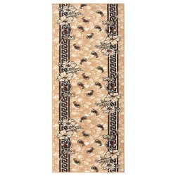 vidaXL Teppichläufer BCF Beige 100x250 cm
