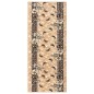 vidaXL Teppichläufer BCF Beige 100x250 cm vidaXL Teppichläufer BCF Beige 100x250 cm