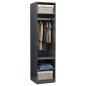 vidaXL Kleiderschrank Hochglanz-Grau 50x50x200 cm Holzwerkstoff vidaXL Kleiderschrank Hochglanz-Grau 50x50x200 cm Holzwerkstoff