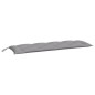 Gartenbank-Auflage Grau 150x50x7 cm Oxford-Gewebe Gartenbank-Auflage Grau 150x50x7 cm Oxford-Gewebe