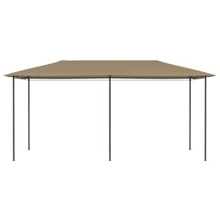 vidaXL Pavillon 3x6x2,6 m Taupe 160 g/m²