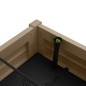 vidaXL Hochbeet Hellbraun 110x45x79 cm Polypropylen vidaXL Hochbeet Hellbraun 110x45x79 cm Polypropylen
