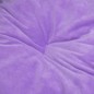 vidaXL Hundebett Schwarz-Violett 99x89x21 cm Plüsch und Kunstleder vidaXL Hundebett Schwarz-Violett 99x89x21 cm Plüsch und Kunstleder