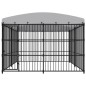 vidaXL Outdoor-Hundezwinger mit Überdachung 300x300x210 cm vidaXL Outdoor-Hundezwinger mit Überdachung 300x300x210 cm