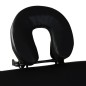 vidaXL Massageliege Klappbar 2-Zonen mit Aluminiumgestell Schwarz vidaXL Massageliege Klappbar 2-Zonen mit Aluminiumgestell Schwarz