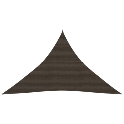 vidaXL Sonnensegel 160 g/m² Braun 4x4x5,8 m HDPE