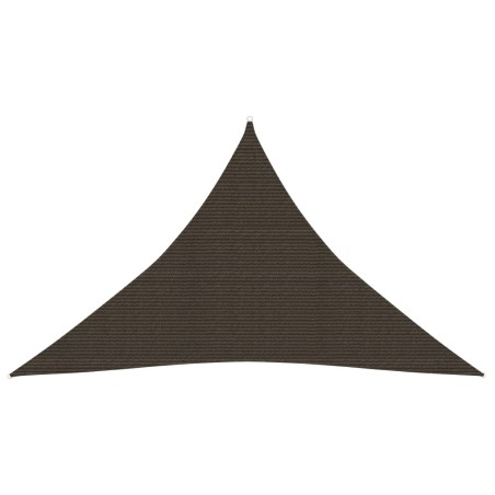 vidaXL Sonnensegel 160 g/m² Braun 4x4x5,8 m HDPE