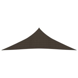 vidaXL Sonnensegel 160 g/m² Braun 4x4x5,8 m HDPE
