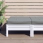Palettenkissen Grau Oxford-Gewebe Palettenkissen Grau Oxford-Gewebe