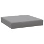 Palettenkissen Grau Oxford-Gewebe Palettenkissen Grau Oxford-Gewebe