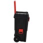 vidaXL Werkzeug-Trolley Schwarz und Rot Polypropylen vidaXL Werkzeug-Trolley Schwarz und Rot Polypropylen