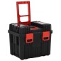 vidaXL Werkzeug-Trolley Schwarz und Rot Polypropylen vidaXL Werkzeug-Trolley Schwarz und Rot Polypropylen