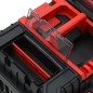 vidaXL Werkzeug-Trolley Schwarz und Rot Polypropylen vidaXL Werkzeug-Trolley Schwarz und Rot Polypropylen
