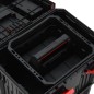 vidaXL Werkzeug-Trolley Schwarz und Rot Polypropylen vidaXL Werkzeug-Trolley Schwarz und Rot Polypropylen