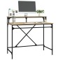 vidaXL Schreibtisch Sonoma-Eiche 100x50x90 cm Holzwerkstoff und Eisen vidaXL Schreibtisch Sonoma-Eiche 100x50x90 cm Holzwerkstoff und Eisen