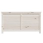 vidaXL Outdoor-Kissenbox Weiß 100x50x56 cm Massivholz Tanne vidaXL Outdoor-Kissenbox Weiß 100x50x56 cm Massivholz Tanne