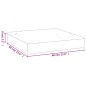 Palettenkissen Grau Oxford-Gewebe Palettenkissen Grau Oxford-Gewebe