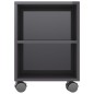 vidaXL TV-Schrank Hochglanz-Grau 120x35x48 cm Holzwerkstoff vidaXL TV-Schrank Hochglanz-Grau 120x35x48 cm Holzwerkstoff