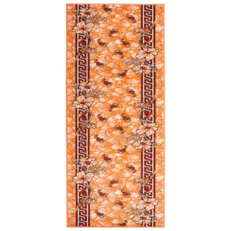 vidaXL Teppichläufer BCF Terrakottarot 80x150 cm