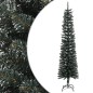 vidaXL Künstlicher Weihnachtsbaum mit Ständer Schlank Grün 240 cm PVC vidaXL Künstlicher Weihnachtsbaum mit Ständer Schlank Grün 240 cm PVC