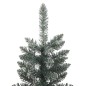 vidaXL Künstlicher Weihnachtsbaum mit Ständer Schlank Grün 240 cm PVC vidaXL Künstlicher Weihnachtsbaum mit Ständer Schlank Grün 240 cm PVC