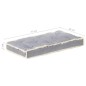 Palettensofa-Kissen Anthrazit 73x40x7 cm Palettensofa-Kissen Anthrazit 73x40x7 cm